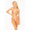 Bikini triangolo e slip laccetti acid blosson - 4giveness - FGBW2109